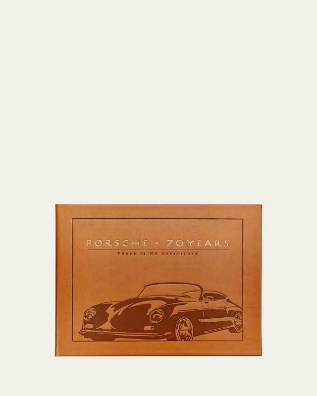 Porsche 70 Years Leather-Bound Book